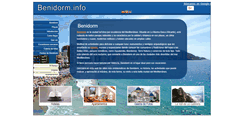 Desktop Screenshot of benidorm.info