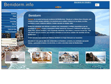 Tablet Screenshot of benidorm.info